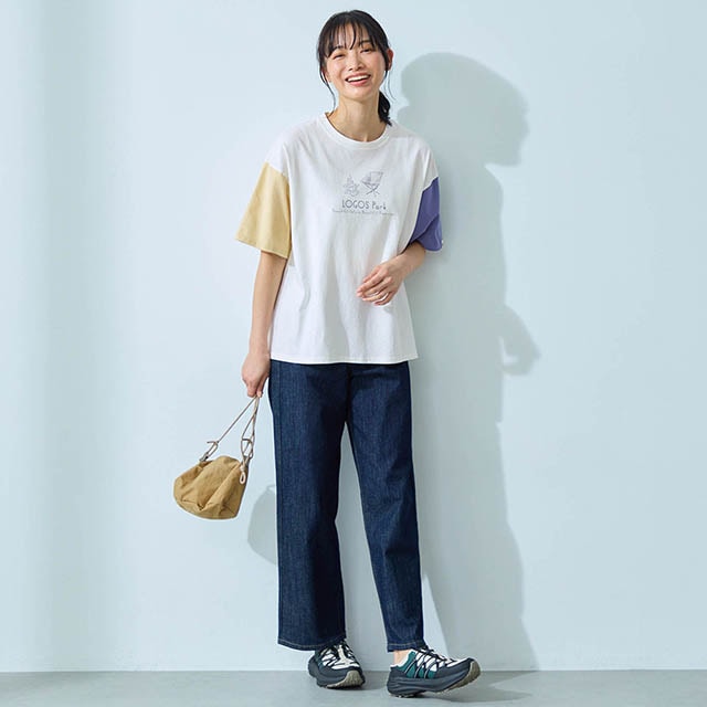 身幅や袖もゆったりサイズの着やすい一着