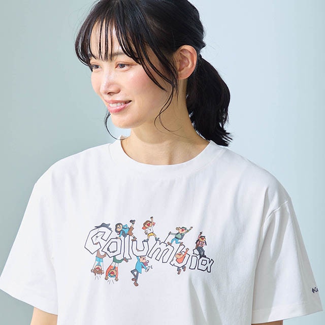 袖を通すだけで元気になりそうな胸のグラフィックがキャッチー