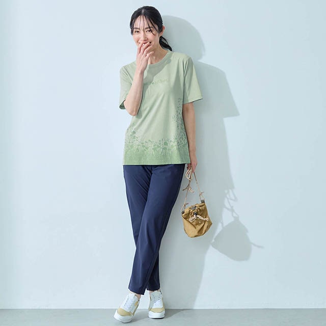 特殊セラミック繊維による遮熱効果でTシャツ内温度-3℃を実現