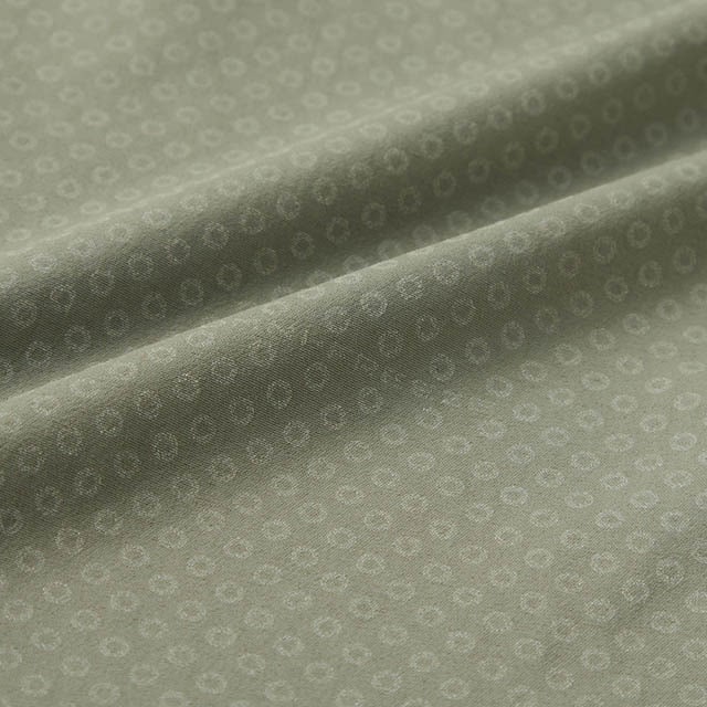 肌面のサークルプリントが汗に反応