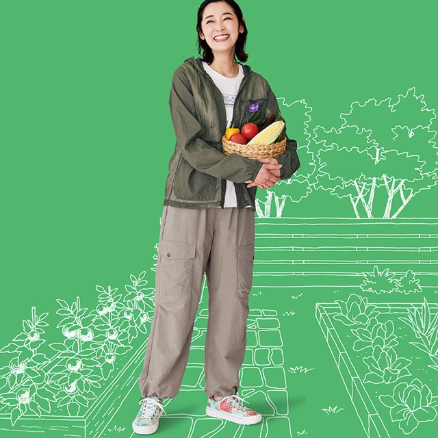 虫も日差しも徹底ガード！虫よけUVメッシュパーカー