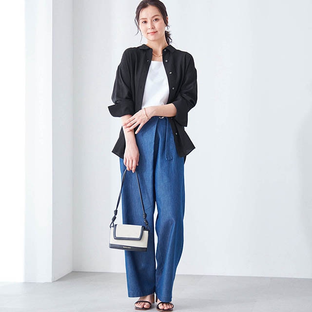 1枚着でも羽織りとしても活躍する一枚