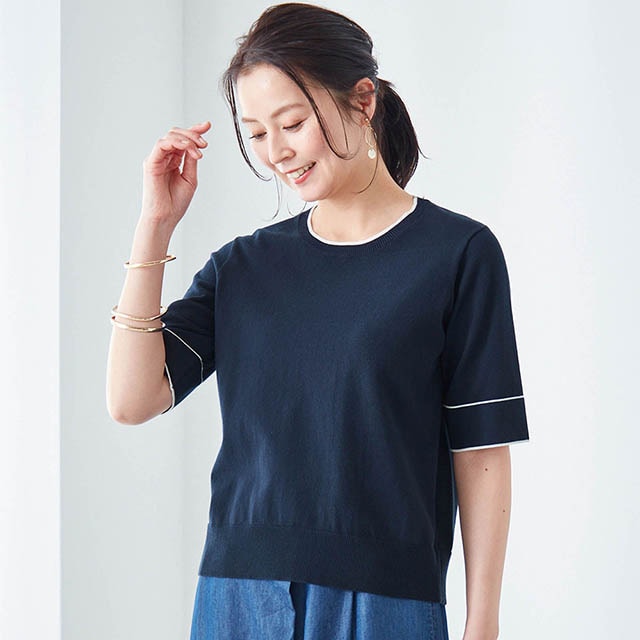 コンパクトな身丈で着こなしすっきり