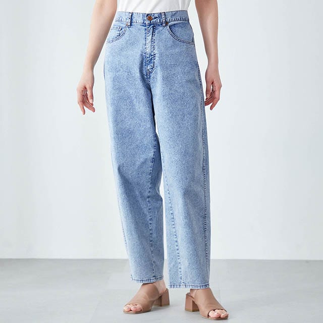 流行のブリーチ加工で見た目も爽やか