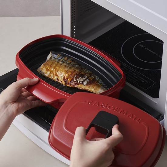 レンジメート ワイド ウィズ スチーマー 【レンジで魚焼きや蒸し調理ができる多機能調理器】 レンジメート ワイド ウィズ スチーマー 【レンジで魚焼きや蒸し調理ができる多機能調理器】