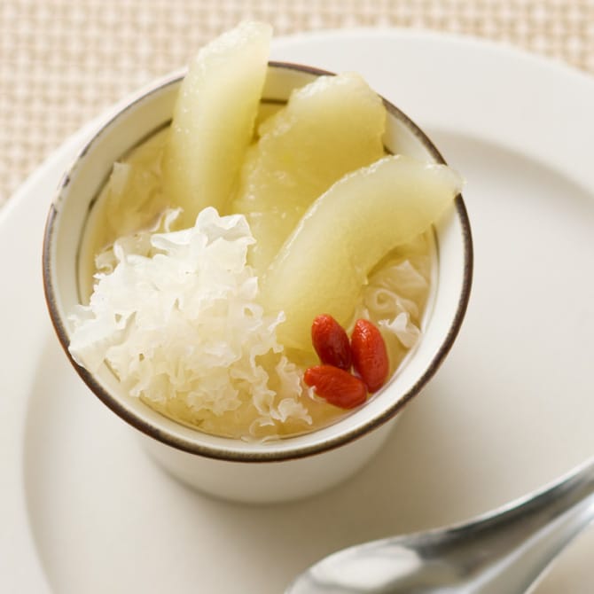 梨と白きくらげのシロップ煮 梨と白きくらげのシロップ煮