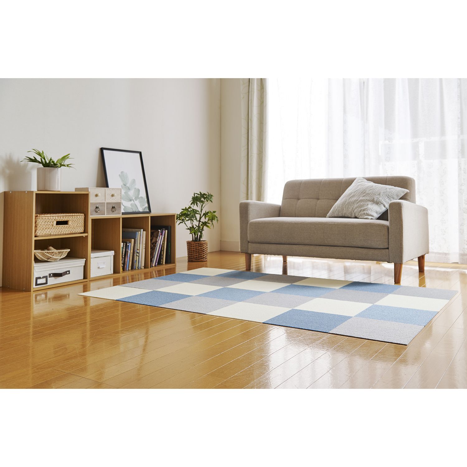 撥水加工付き吸着ジョイントタイルマット 4枚セット 8枚セット 通販のベルメゾンネット 撥水加工付き吸着ジョイントタイルマット 4枚セット 8枚セット 通販のベルメゾンネット