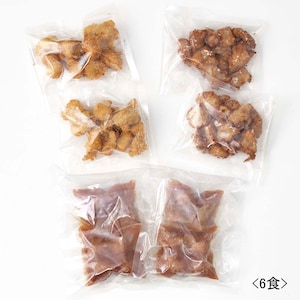 ■6食／まぐろ団子甘酢あんかけ(140g)×2個、ひとくちマグロカツ(150g)、マグロの塩麹竜田(