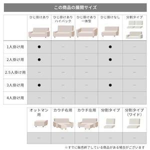 サイズ展開