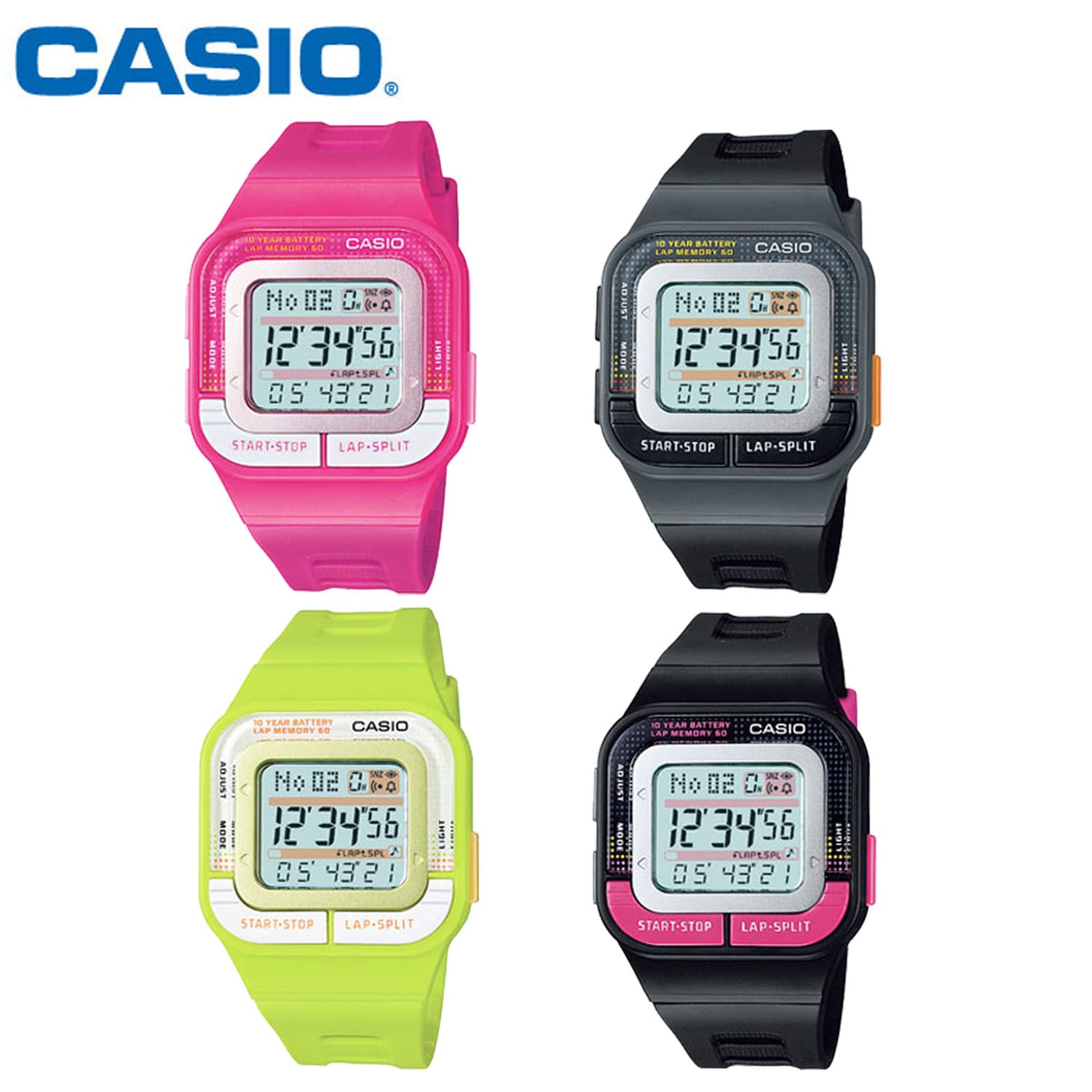 CASIO SPORTS GEAR SDB-100J カシオ 腕時計 - 腕時計(デジタル)