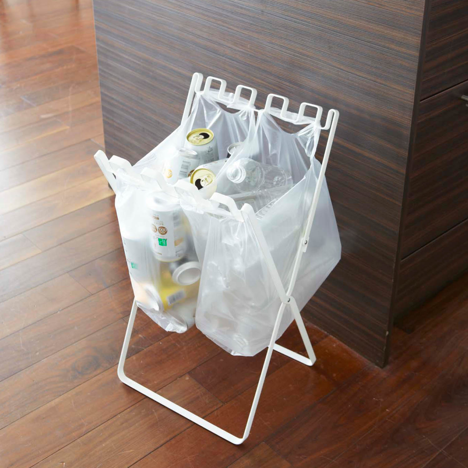 【タワー/tower】折りたたみゴミ袋 & レジ袋スタンド 【タワー/tower】折りたたみゴミ袋 & レジ袋スタンド