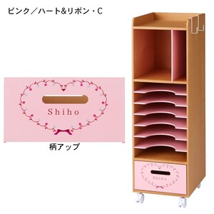 ピンク・ハート＆リボン