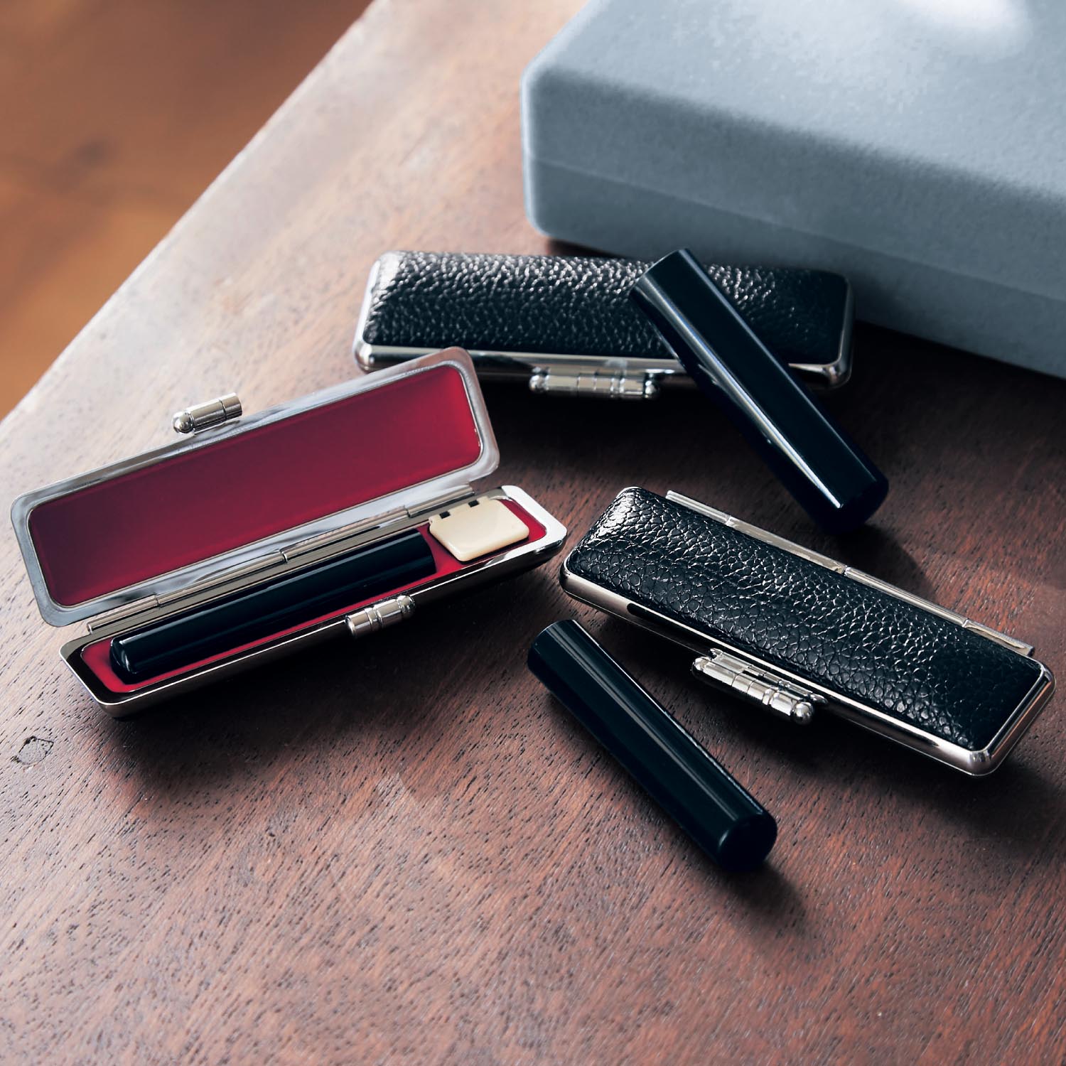 【ベルメゾン】芯持ち材の黒水牛印鑑