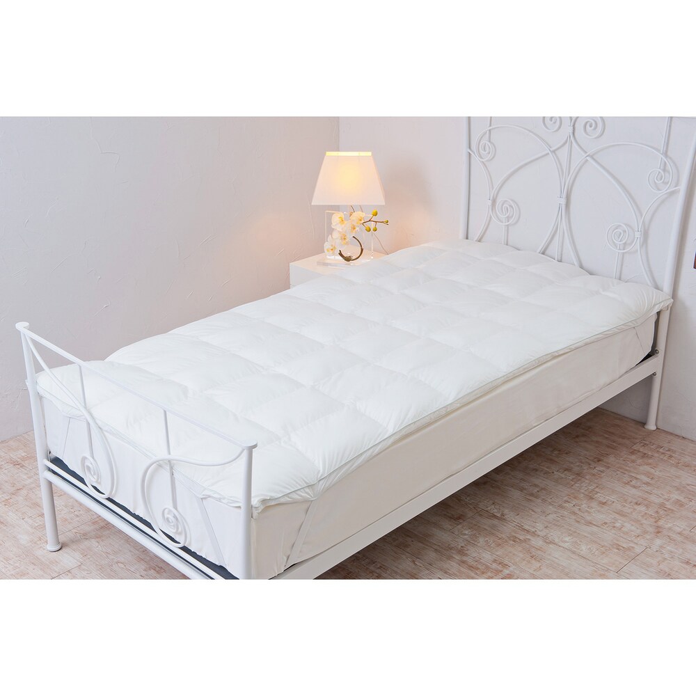 【ダンフィル/Danfill】寝心地をアップする防ダニ加工ふんわりあったかオーバーレイ