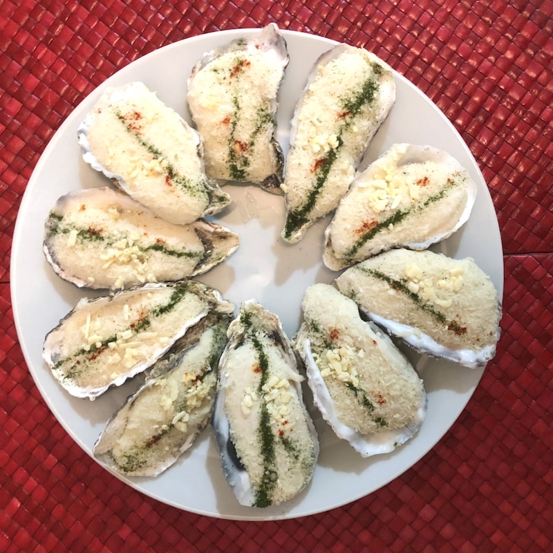焼く前の様子