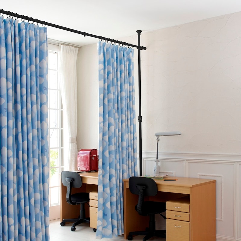 ブラック／子供部屋の間仕切りに