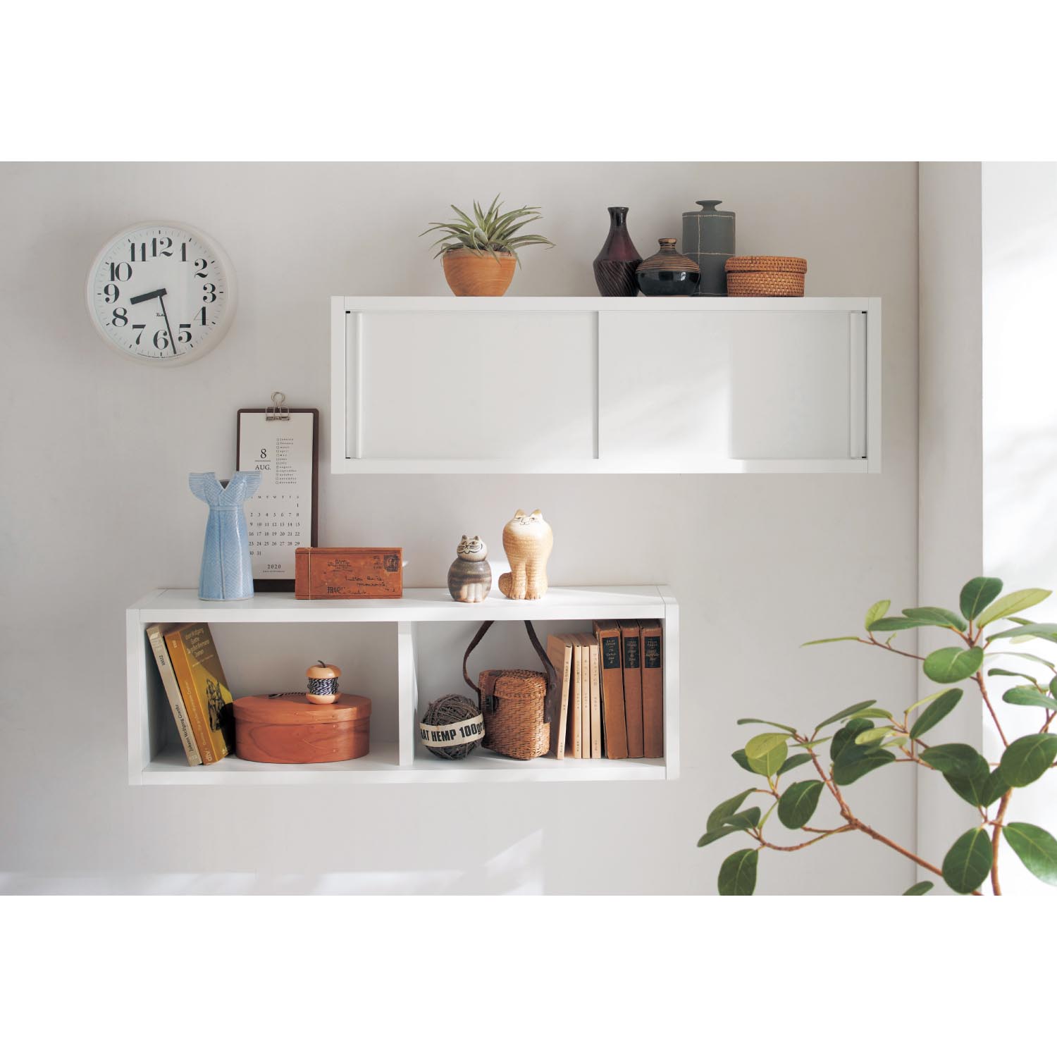 ホッチキスで壁にかけられるラック 【選べる6サイズ】 ホッチキスで壁にかけられるラック 【選べる6サイズ】