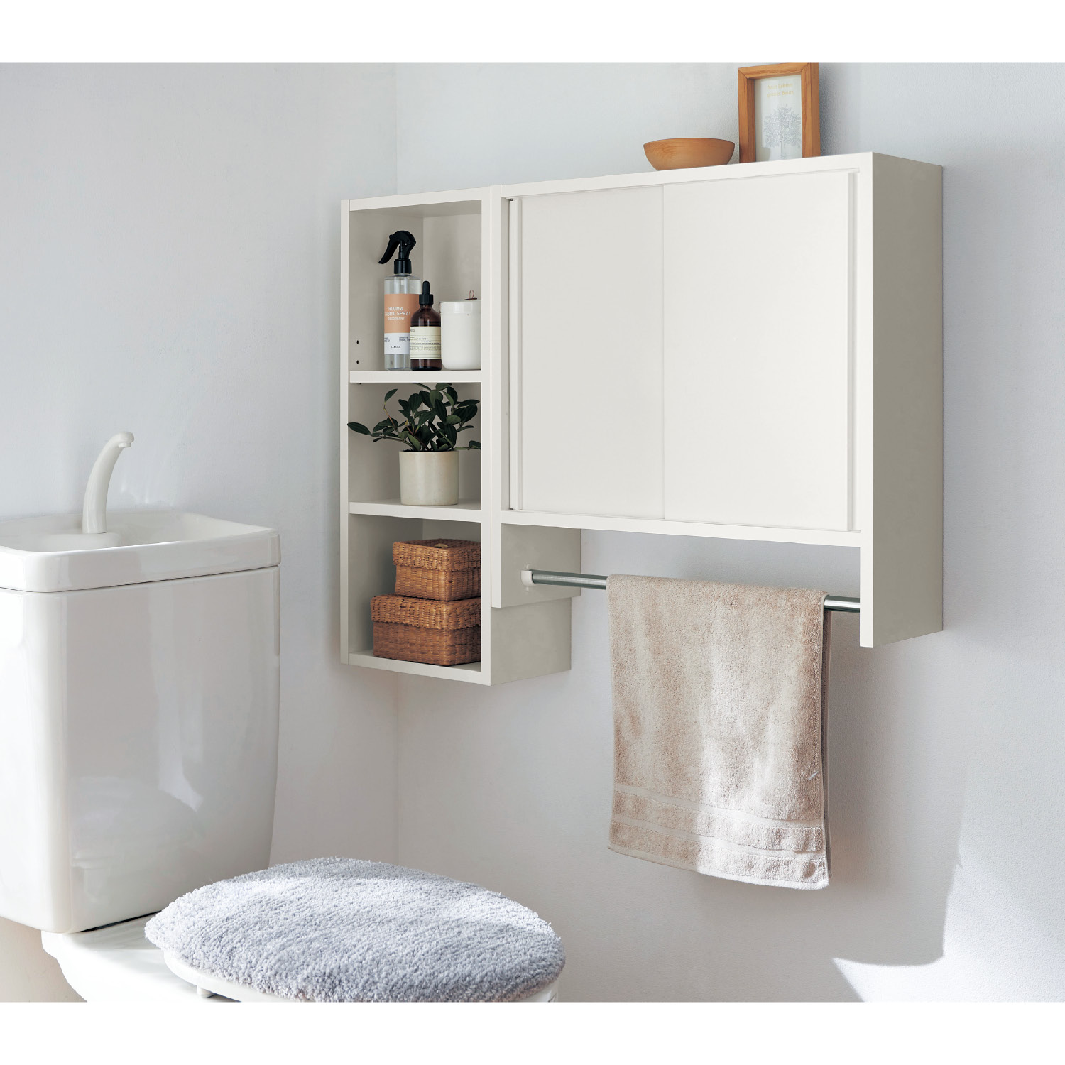 ホッチキスで壁にかけられるラック 【選べる6サイズ】 ホッチキスで壁にかけられるラック 【選べる6サイズ】