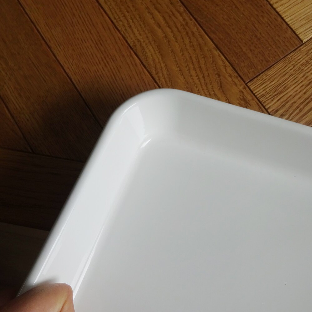 角は丸みがあって洗いやすい
