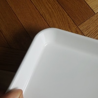 角は丸みがあって洗いやすい