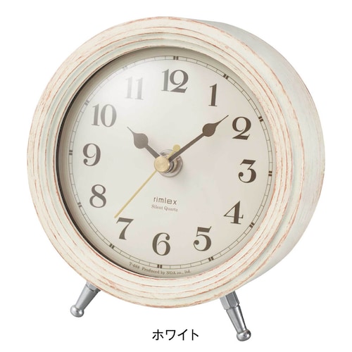 置き時計「エアリアルレトロミニ」 ＜約１３．３×１２．８ｃｍ＞