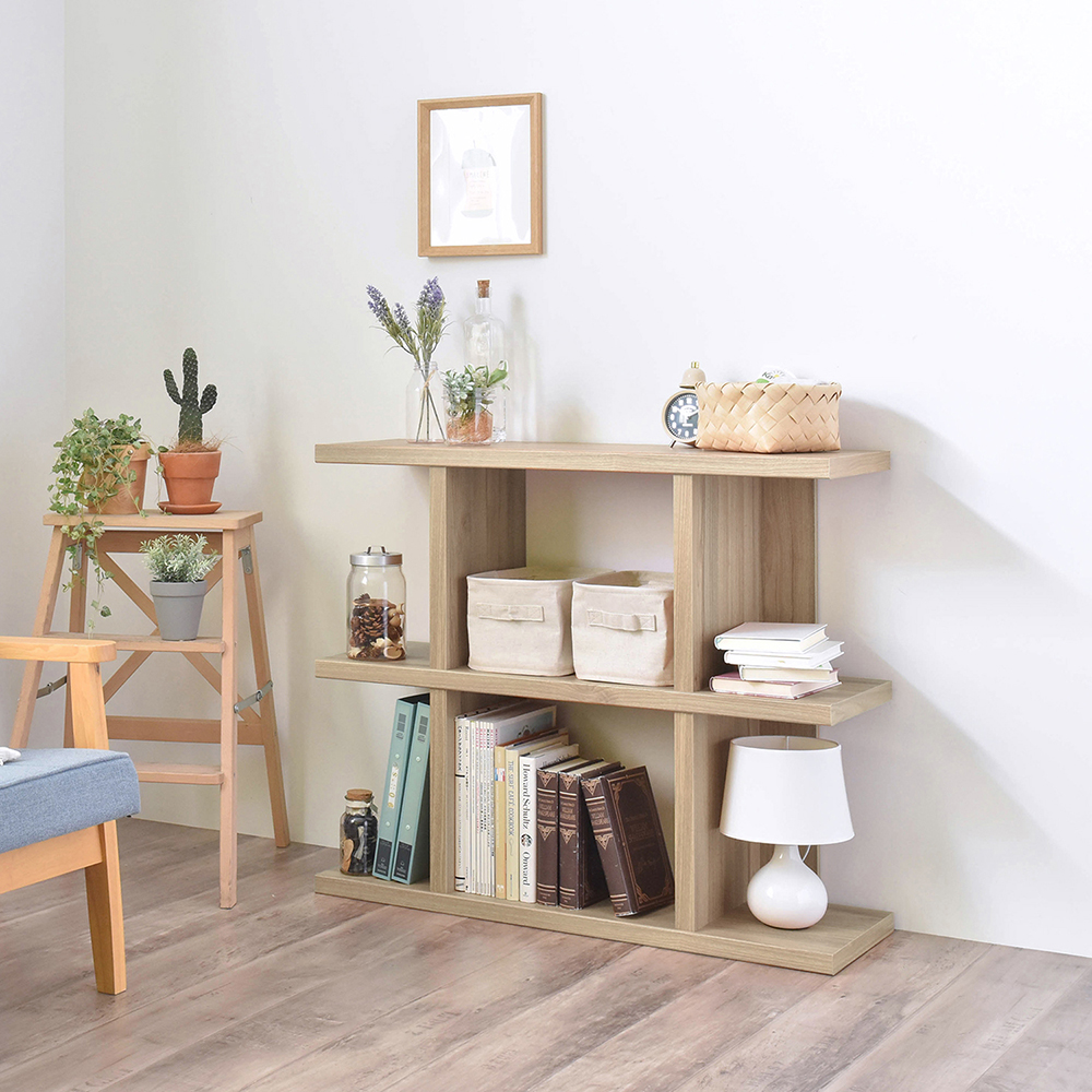 【ベルメゾン】間仕切りにも使えるオープンラック