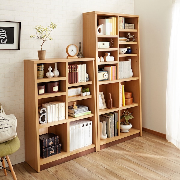 【ベルメゾン】シンプルで使いやすい本棚・オープンラック