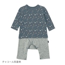 チャコール系星柄