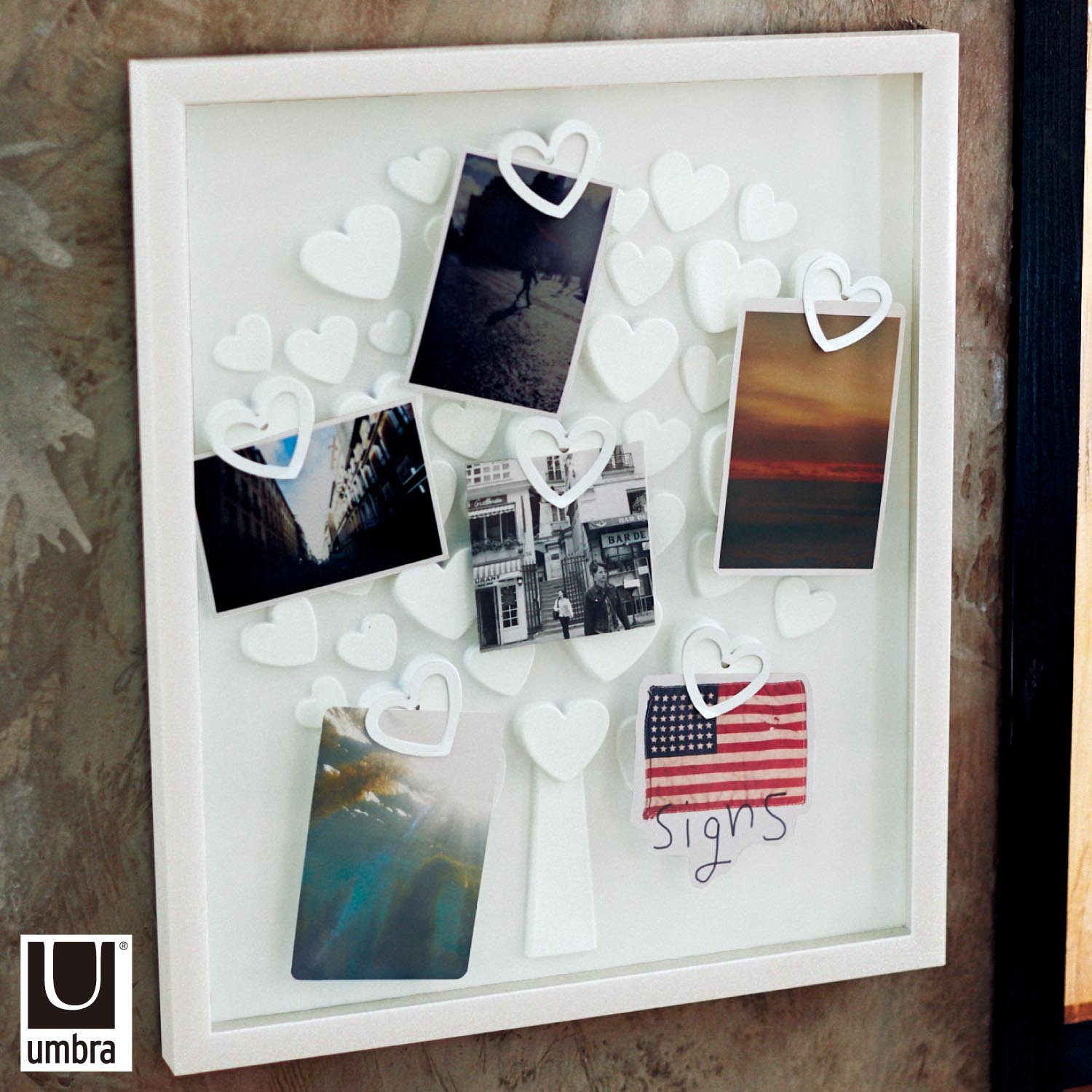 【アンブラ/umbra】ウォールフォトフレーム(写真立て)「ラブツリー」