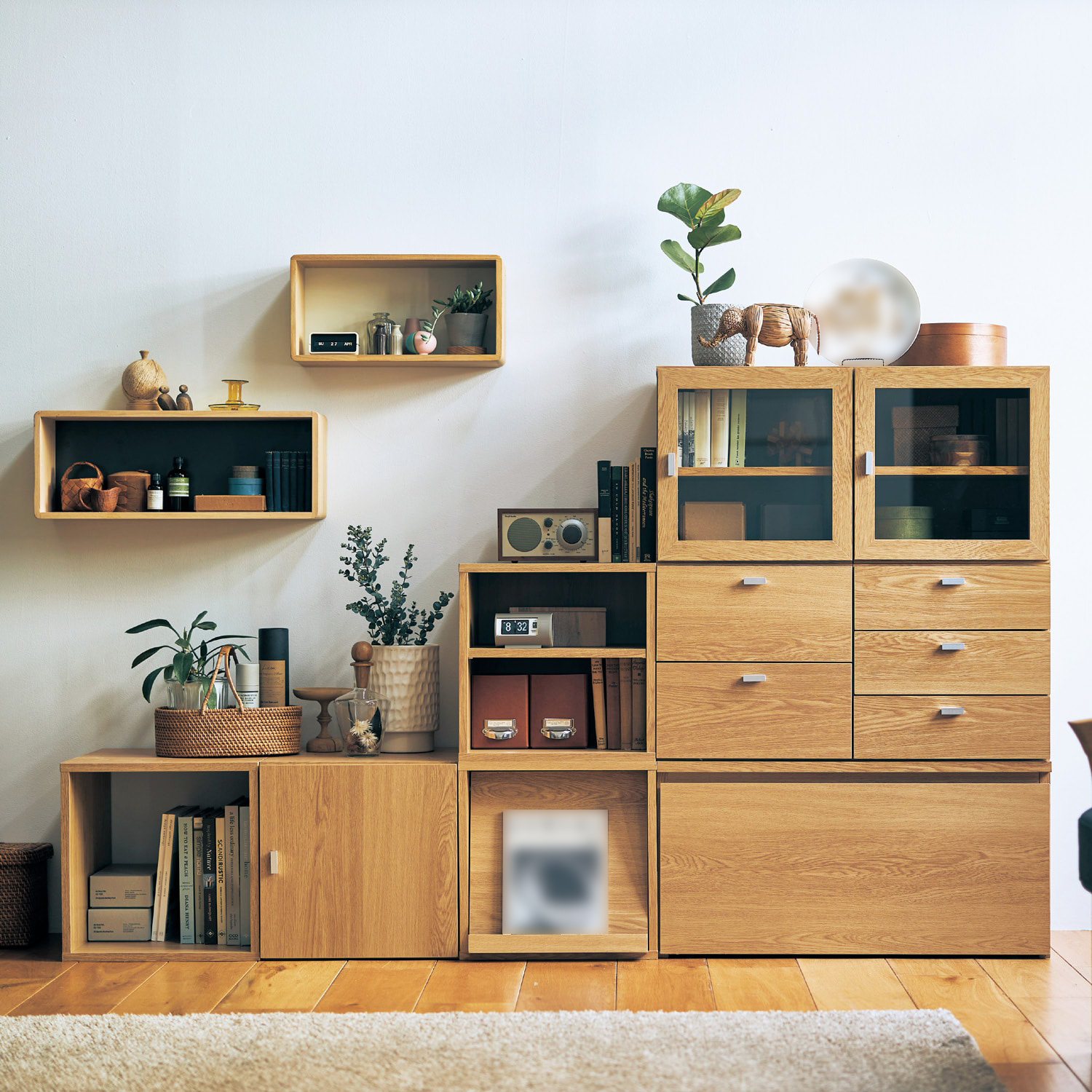 【ベルメゾン】キューブボックス(奥行40cm)