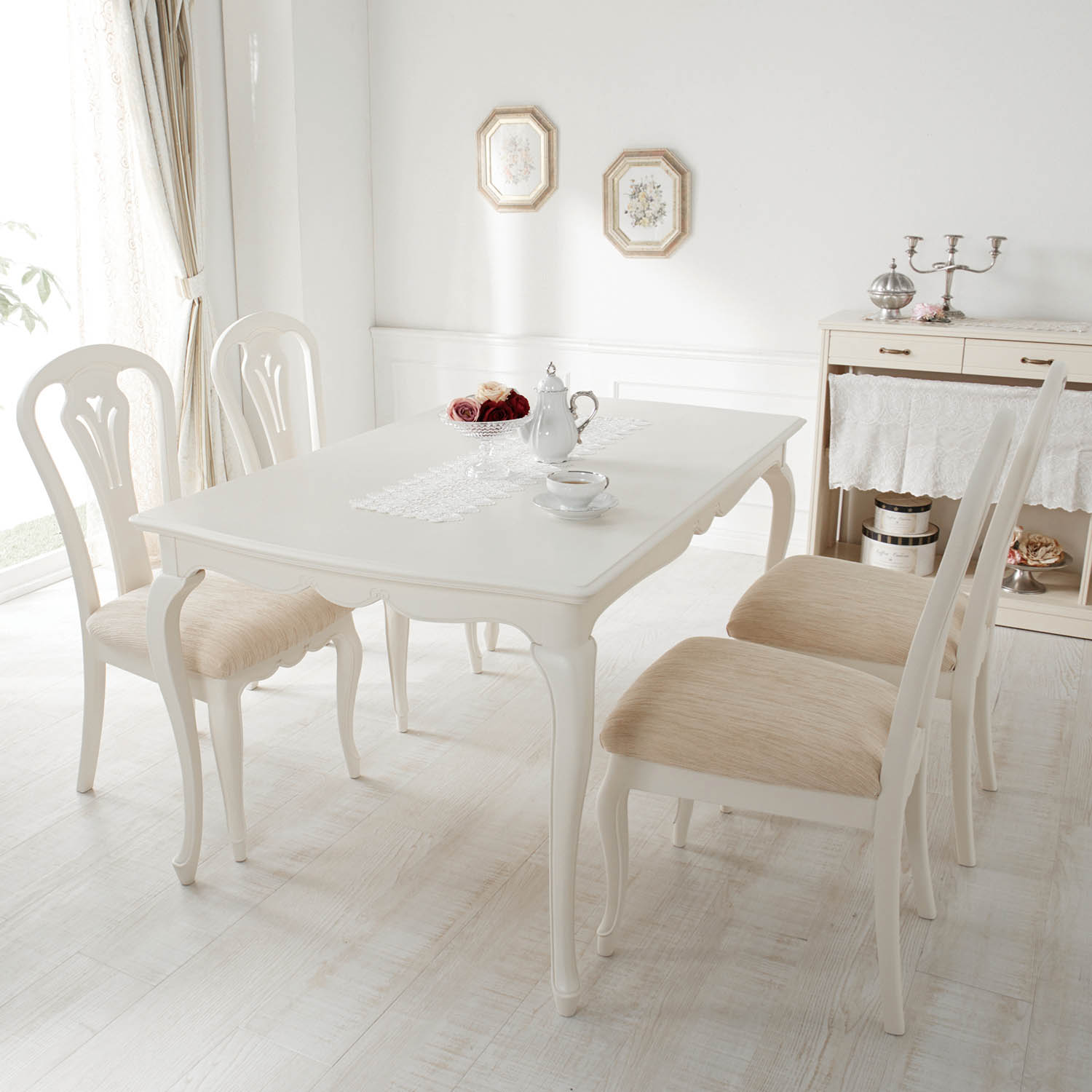 ダイニングテーブル かわいいの通販 通販のベルメゾンネット