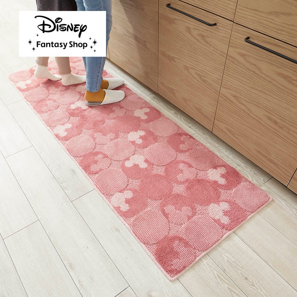 【ディズニー/Disney】サイズが豊富な抗菌防臭加工糸を使用したキッチンマット「ミッキーモチーフ」