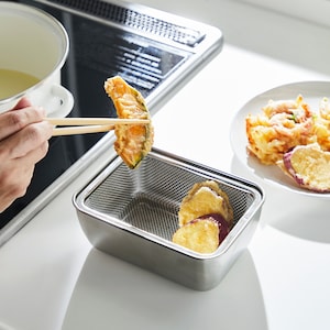 揚げ物の油切りに