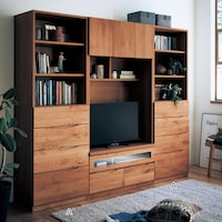 A・チェスト／幅60cm　2台使用時　※テレビ台は別売り