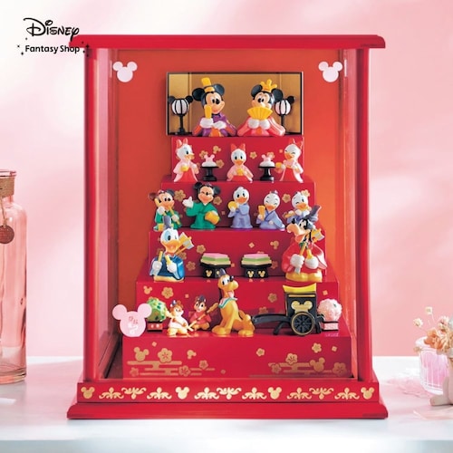 【2月24日までタイムセール】 おひなさま専用ケース「ミッキーモチーフ」