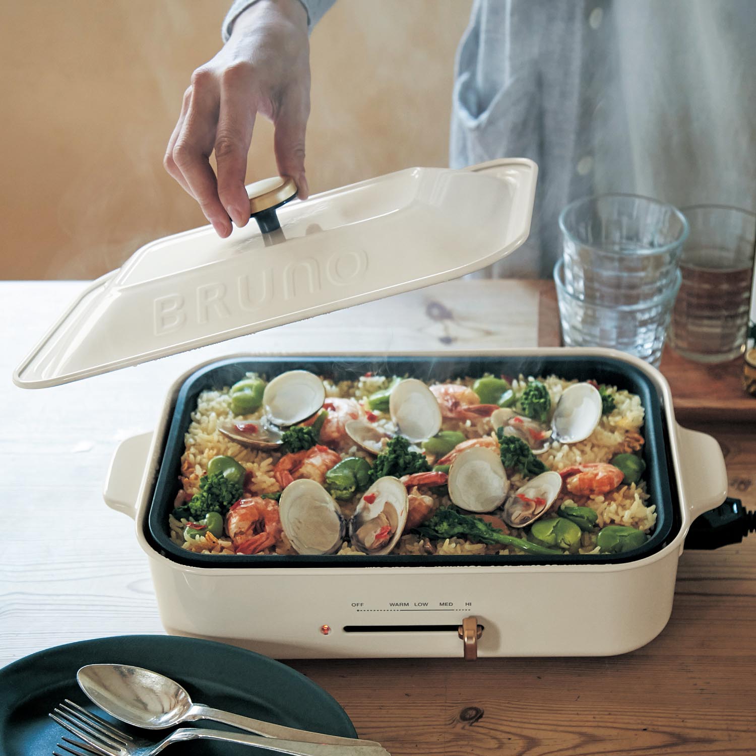 コンパクトホットプレート(ブルーノ/BRUNO) コンパクトホットプレート(ブルーノ/BRUNO)