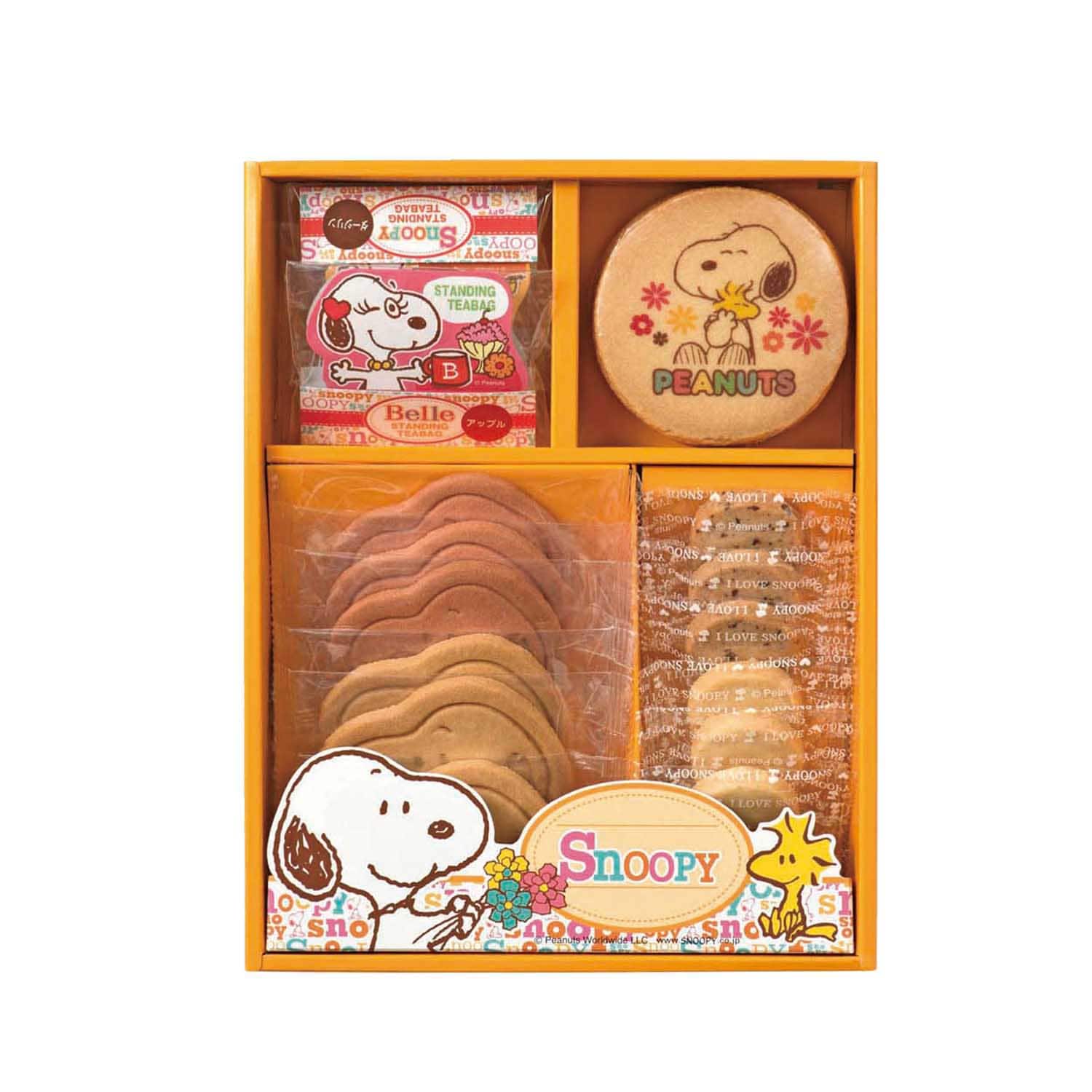 【ピーナッツ/PEANUTS】「スヌーピー」クッキー&紅茶セット(18点入)