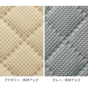アイボリー／グレー