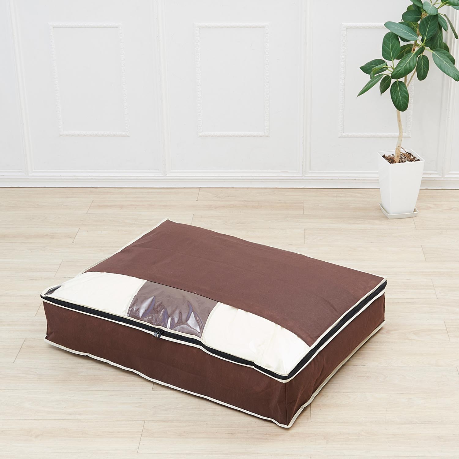 【ベルメゾン】炭入り消臭羽毛布団収納ケース 【ベルメゾン】炭入り消臭羽毛布団収納ケース