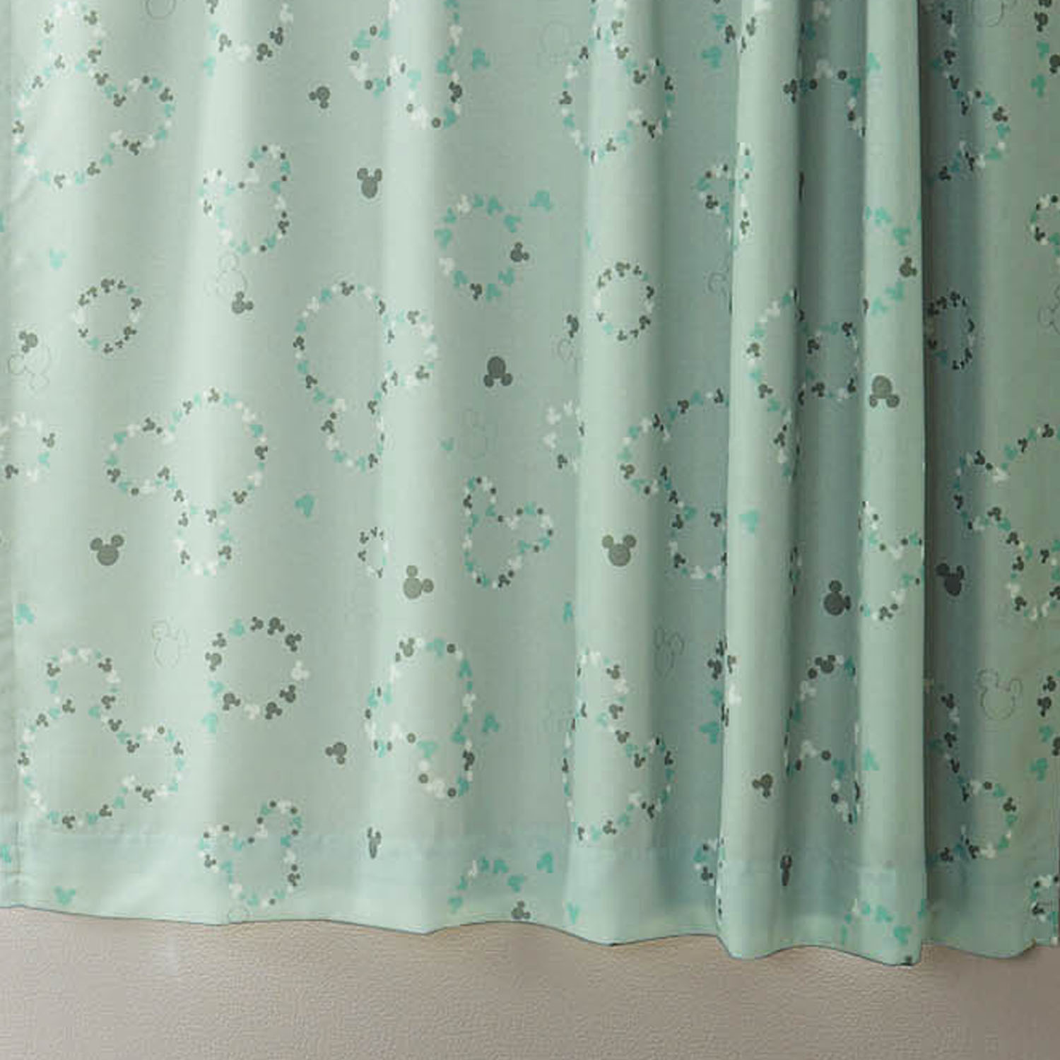 コーティング裏地付き遮光 遮熱 防音カーテン ミッキーモチーフ 2枚組 ディズニー Disney 通販のベルメゾンネット コーティング裏地付き遮光 遮熱 防音カーテン ミッキーモチーフ 2枚組 ディズニー Disney 通販のベルメゾンネット