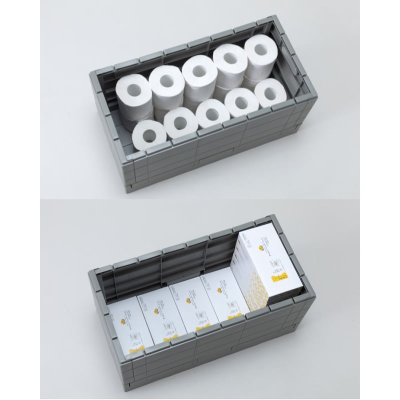 日用品のストックに