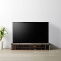 単体での使用もできます。　ブラウン/幅125cm