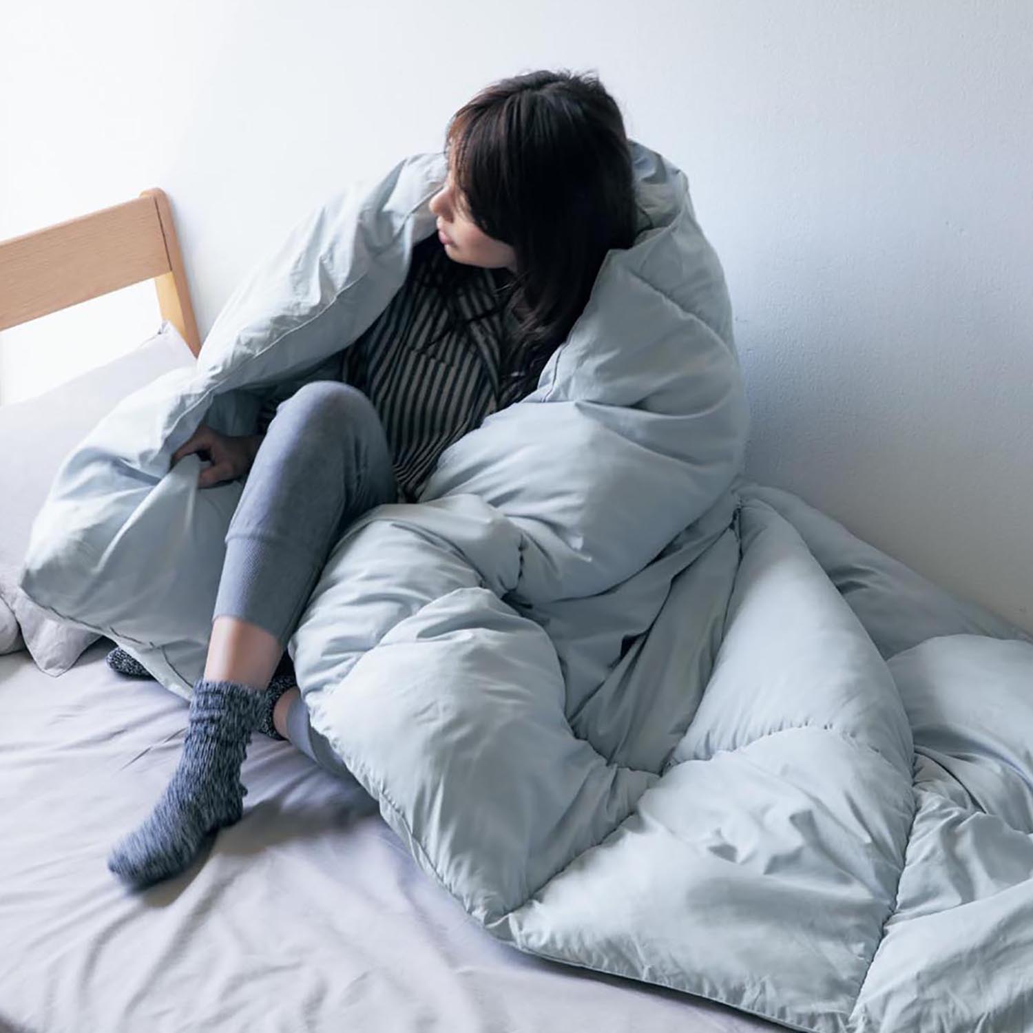 羽毛のようにあたたかい洗える抗菌防臭防ダニ掛け布団(フィルウォーミー/fill warmy) 羽毛のようにあたたかい洗える抗菌防臭防ダニ掛け布団(フィルウォーミー/fill warmy)