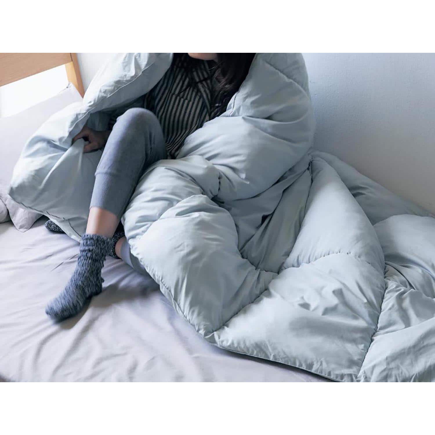 羽毛のようにあたたかい洗える抗菌防臭防ダニ掛け布団 羽毛のようにあたたかい洗える抗菌防臭防ダニ掛け布団