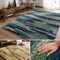 毛足長めのミックスシャギーセンターラグ ＜ベージュ・約１２０×１６０のみ＞