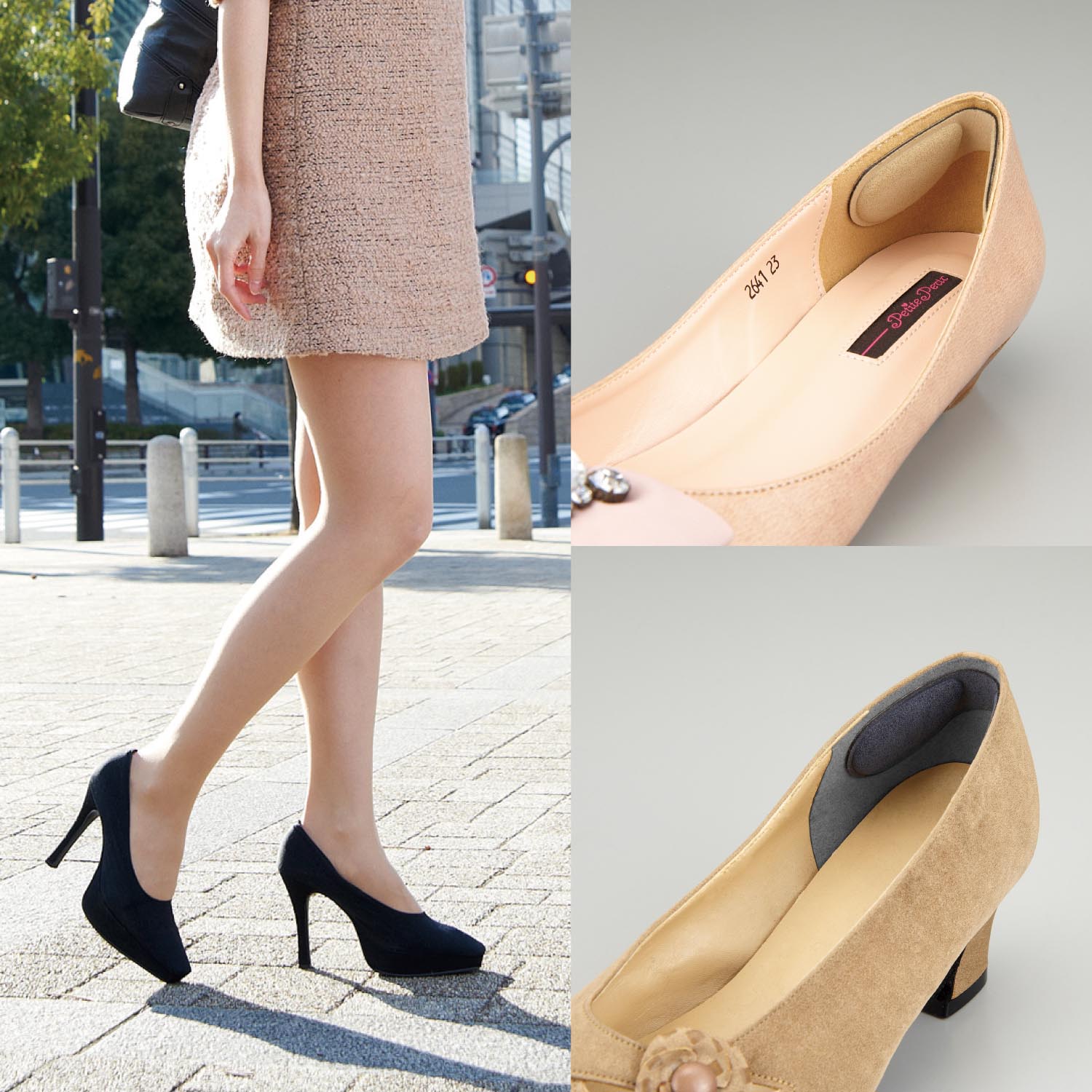 やわらかかかとクッション3足セット 通販のベルメゾンネット やわらかかかとクッション3足セット 通販のベルメゾンネット