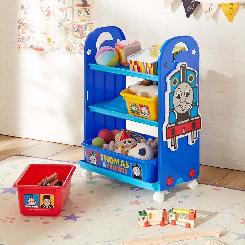 きかんしゃトーマスのおもちゃラック（おもちゃ収納/絵本収納  