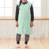 ミント（シェル）／モデル身長約116cm・100～110サイズ着用
