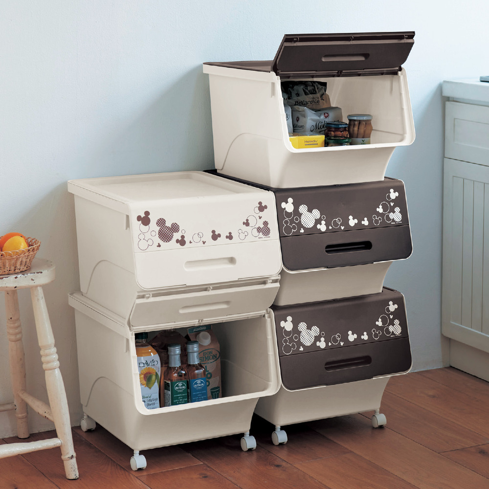 【ディズニー/Disney】【高レビュー】 キャスター付き収納ケース「ミッキーモチーフ」 【ディズニー/Disney】【高レビュー】 キャスター付き収納ケース「ミッキーモチーフ」