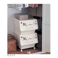 ホワイト／2段